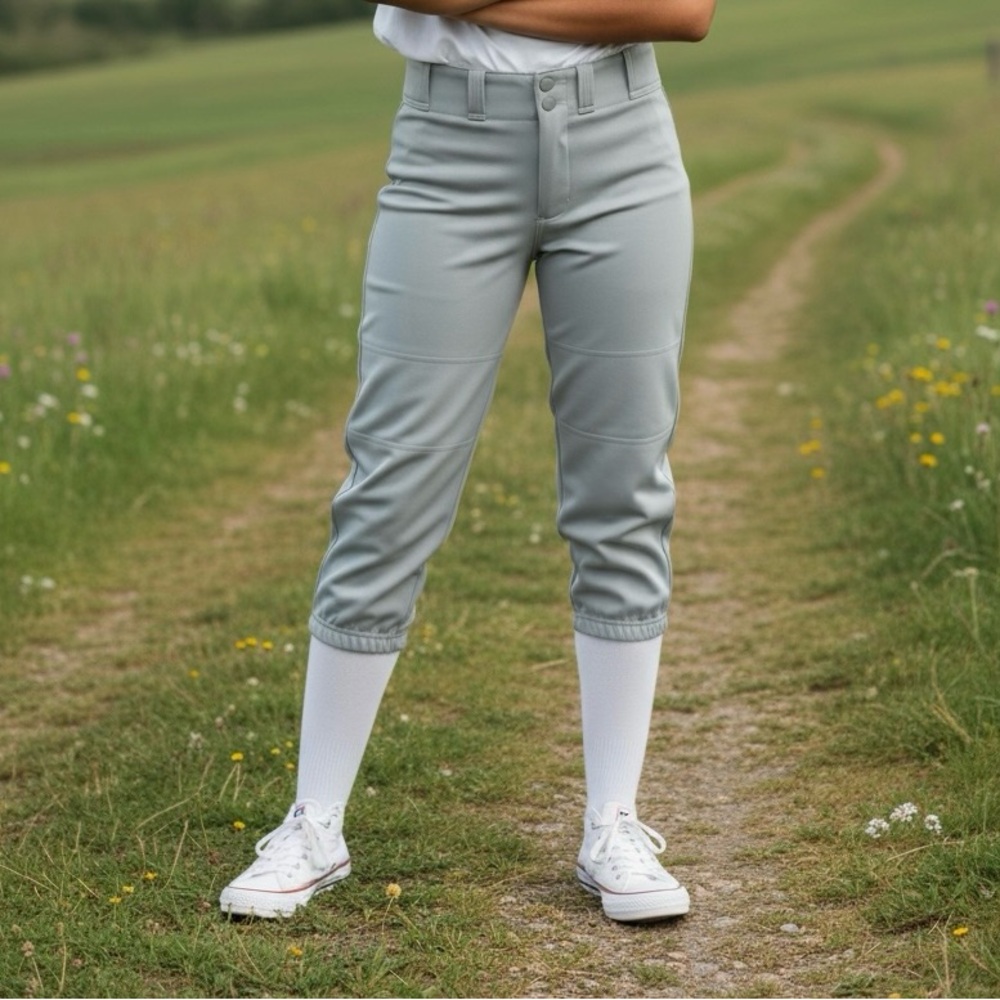 Mizuno YM Softball Knickers (Gray) - Picture 6 of 6